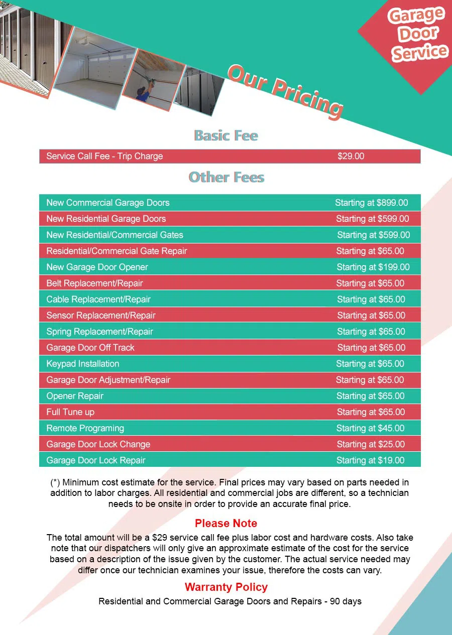 Central Garage Door Service Austin, TX 512-813-0579